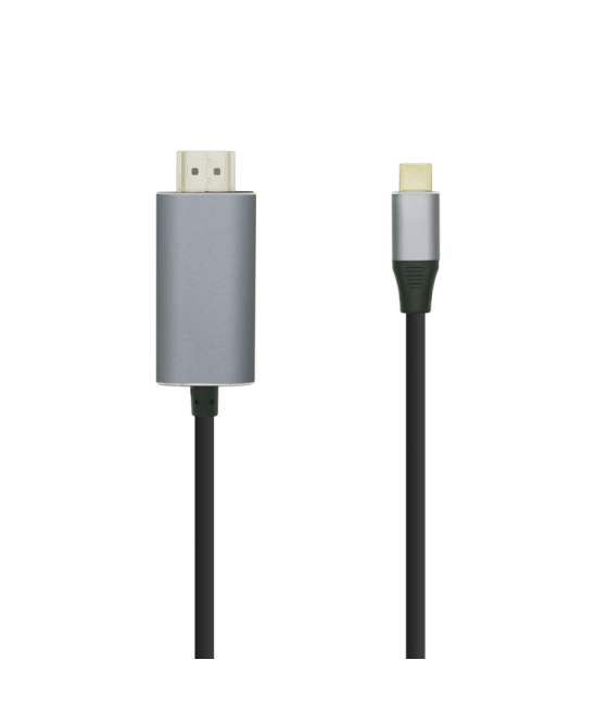 Cable conversor aisens usb-c/m a hdmi/m 4k60hz 1.8m negro