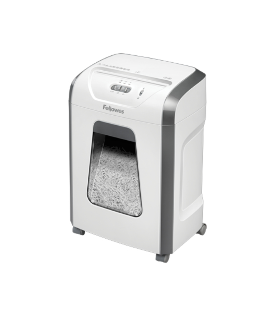 Destructora fellowes 15c corte en particulas 4x40mm blanco