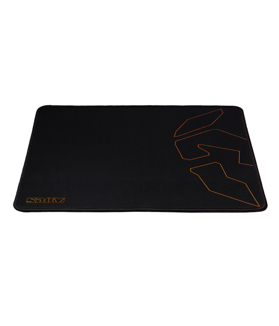 Alfombrilla gaming krom knout speed negro 320x270x3