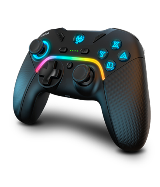 Gamepad rgb krom kayros pc/switch/android