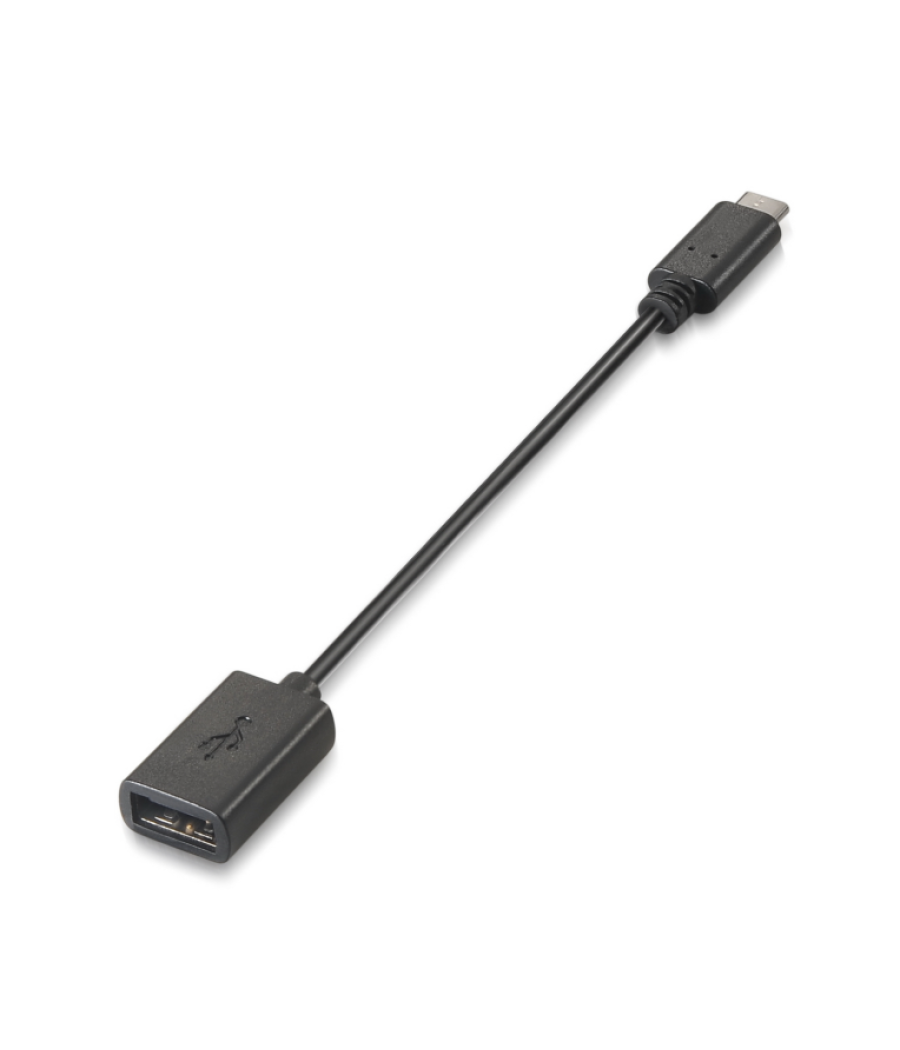 Cable aisens usb 2.0 3a tipo usb-c m-a h negro 15cm