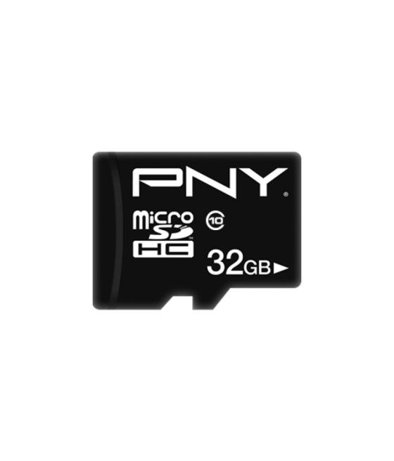 PNY - Tarjeta MicroSD 32GB + Adaptador - Clase 10 Performance Plus - Imagen 1