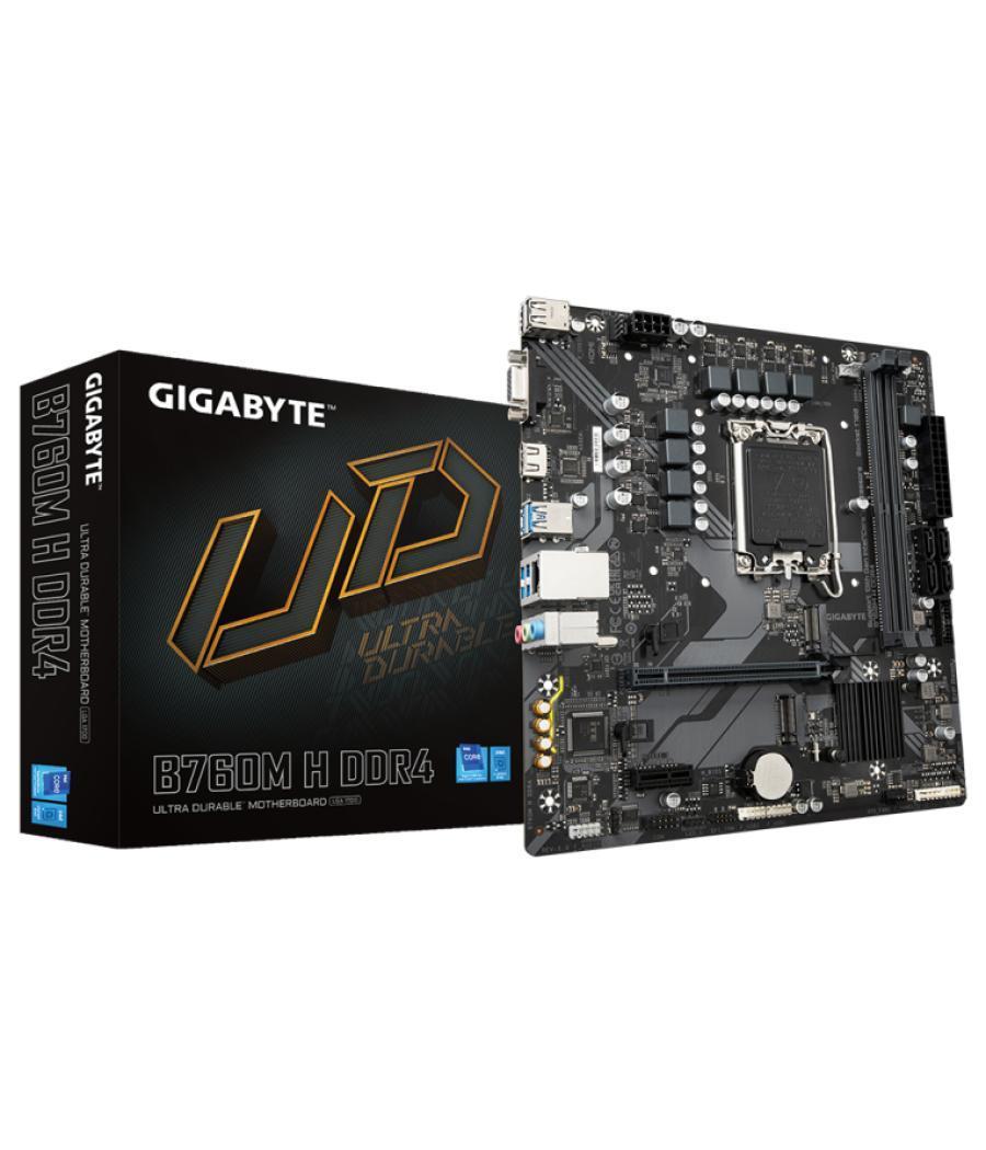 Placa base gigabyte b760m h 1700 matx 2xddr4