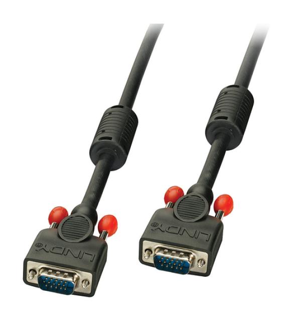 Lindy 36378 cable VGA 15 m VGA (D-Sub) Negro