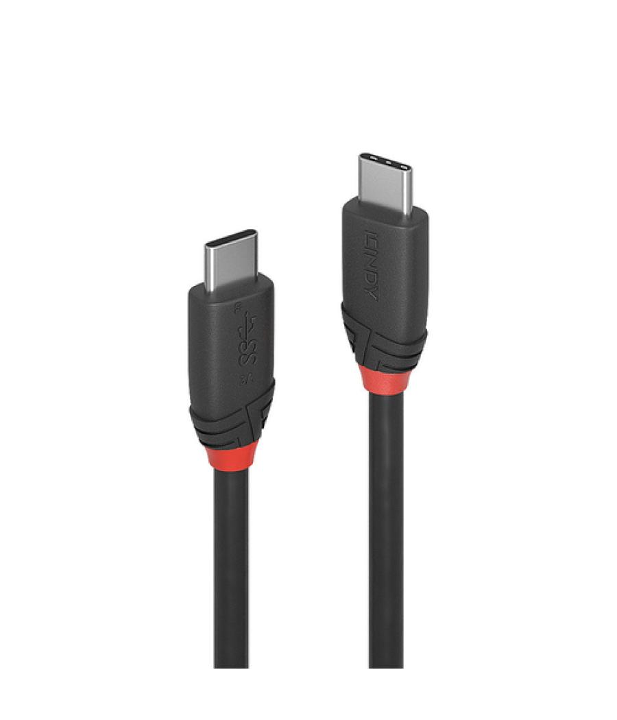 Lindy 36907 cable USB 1,5 m USB 3.2 Gen 1 (3.1 Gen 1) USB C Negro
