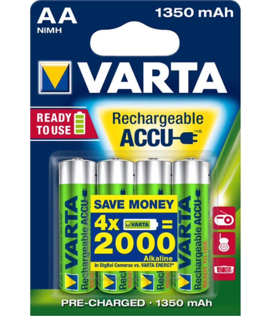 Varta Ready2Use HR06 1350 mAh Batería recargable AA Níquel-metal hidruro (NiMH)