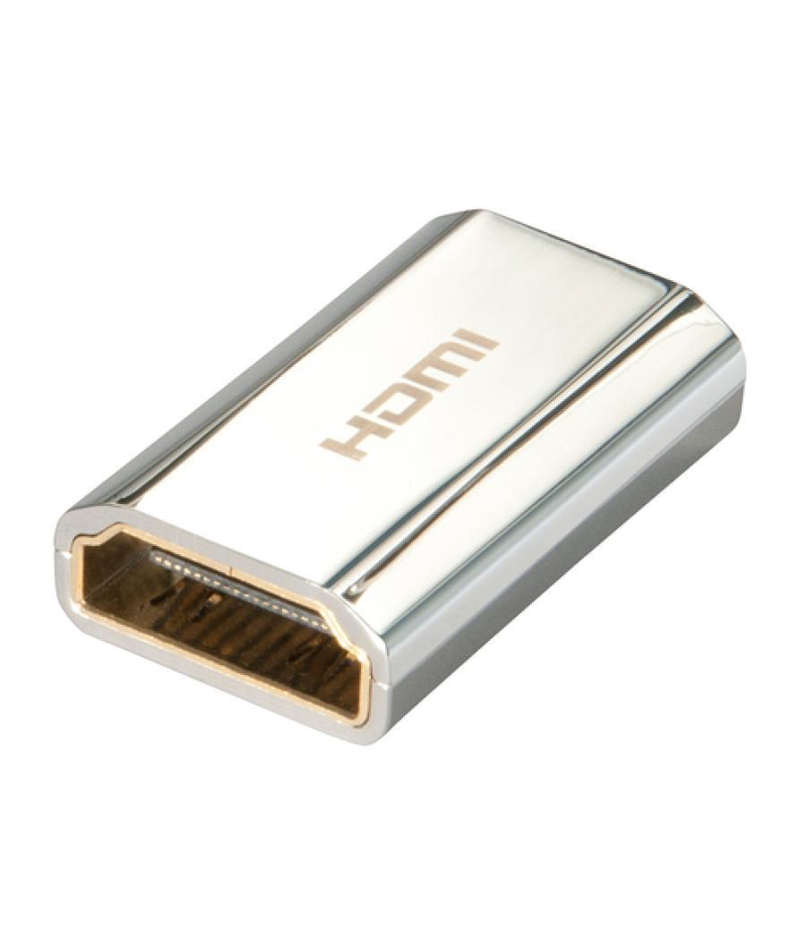 Lindy 41509 cambiador de género para cable HDMI Type A (Standard) HDMI tipo A (Estándar) Metálico