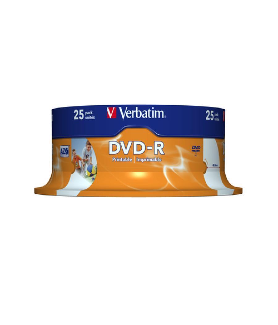 Verbatim 43538 DVD en blanco 4,7 GB DVD-R 25 pieza(s)