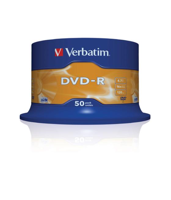 Verbatim DVD-R Matt Silver 4,7 GB 50 pieza(s)