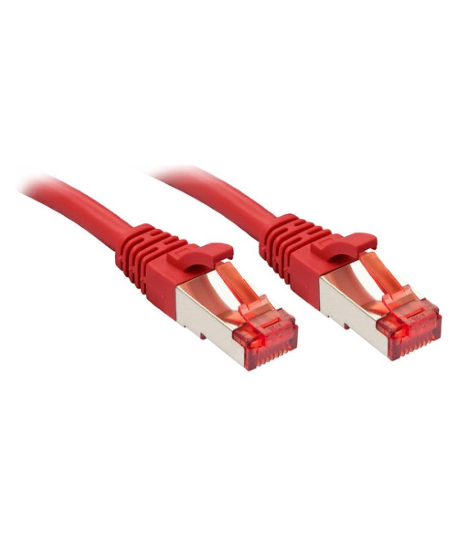 Lindy Cat.6 S/FTP, 2m cable de red Rojo Cat6 S/FTP (S-STP)
