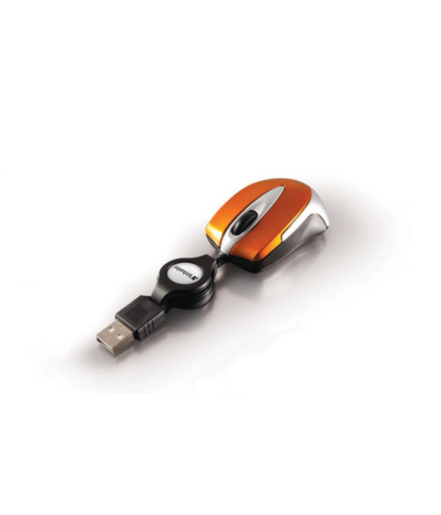 Verbatim Go Mini ratón USB tipo A Óptico 1000 DPI