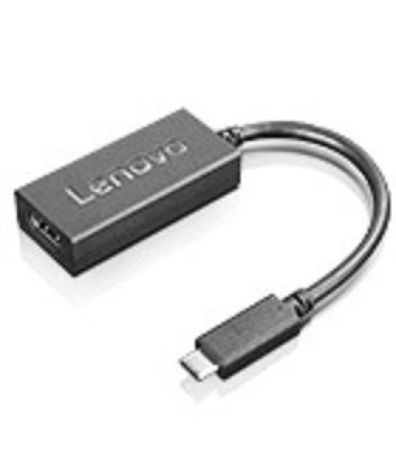Lenovo 4X90M42956 Adaptador gráfico USB Negro