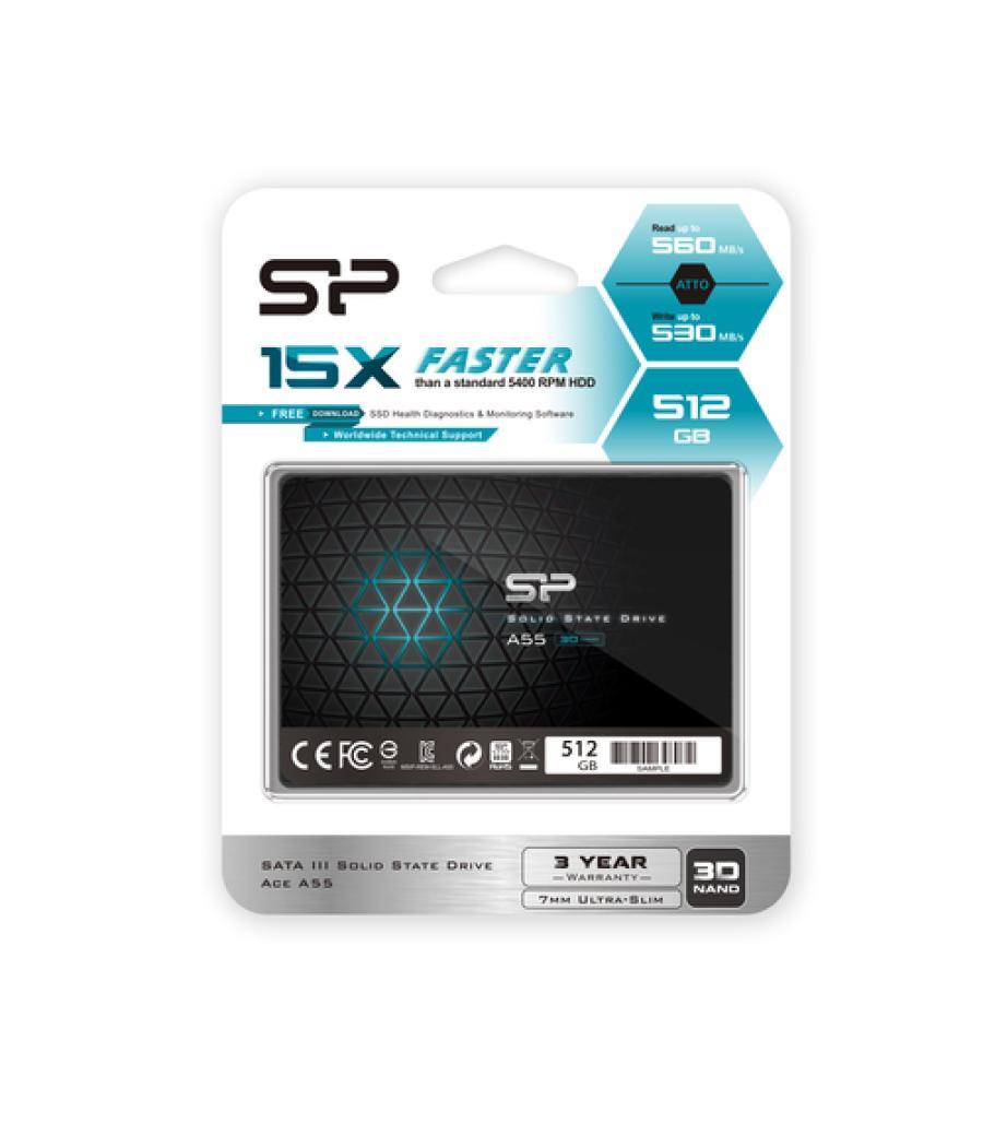 Silicon Power Ace A55 2.5" 512 GB Serial ATA III 3D TLC