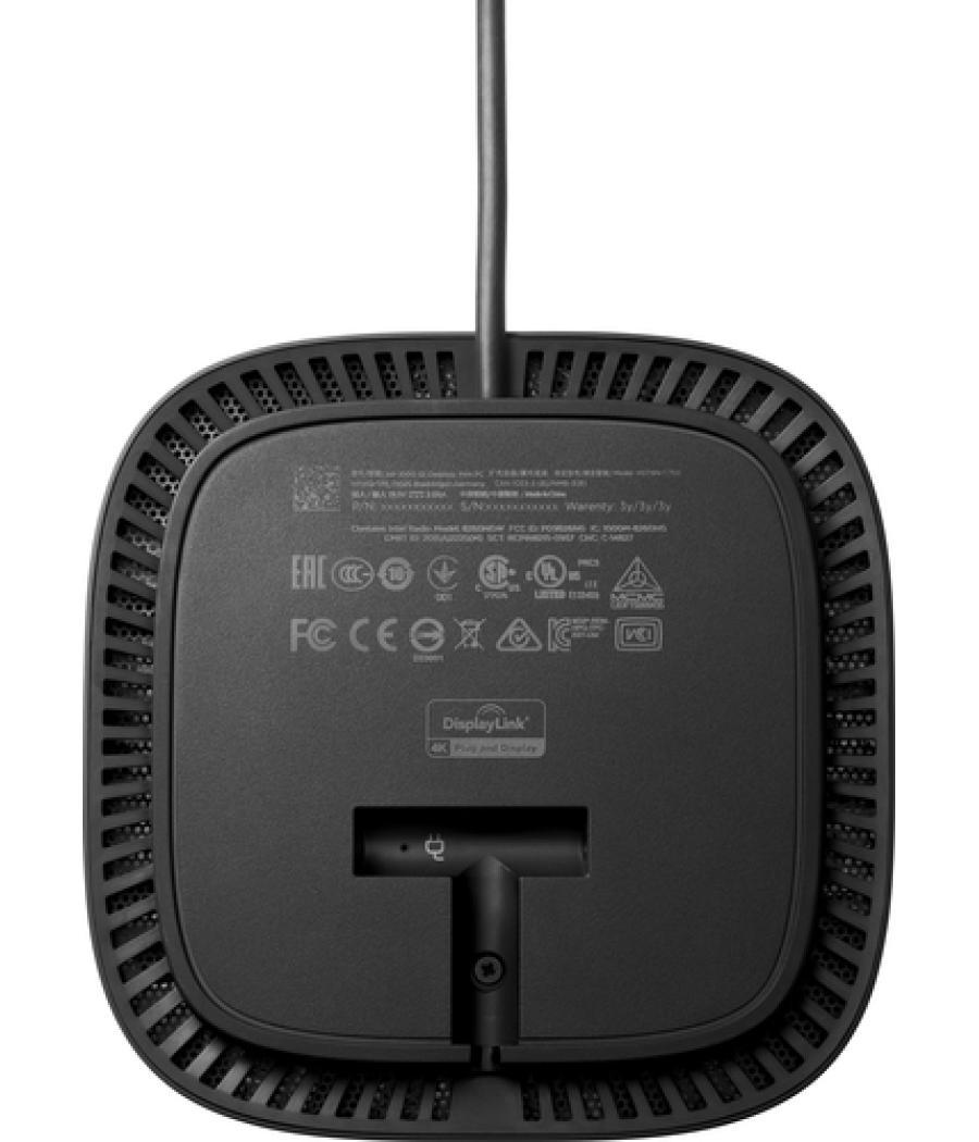 HP 5TW13AA Alámbrico USB 3.2 Gen 1 (3.1 Gen 1) Type-C Negro