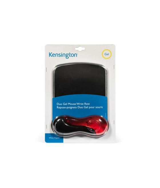 Kensington Reposamuñecas gel Duo ratón rojo/gris