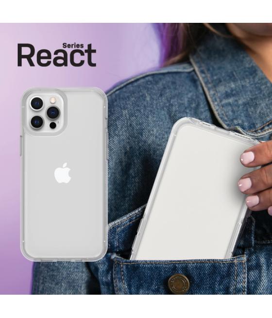 OtterBox React Series para Apple iPhone 12/iPhone 12 Pro, transparente