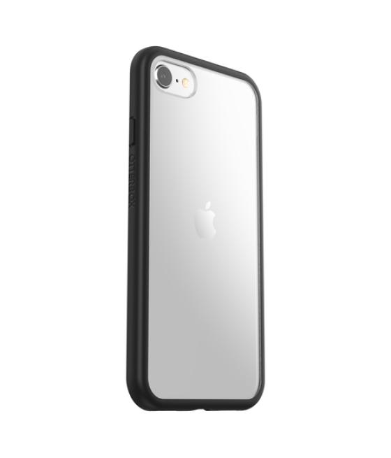 OtterBox React Series para Apple iPhone SE (2nd gen)/8/7, transparente/negro