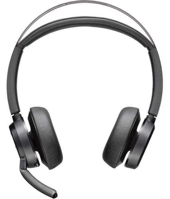 POLY Auriculares VFOCUS2 USB-A con base de carga