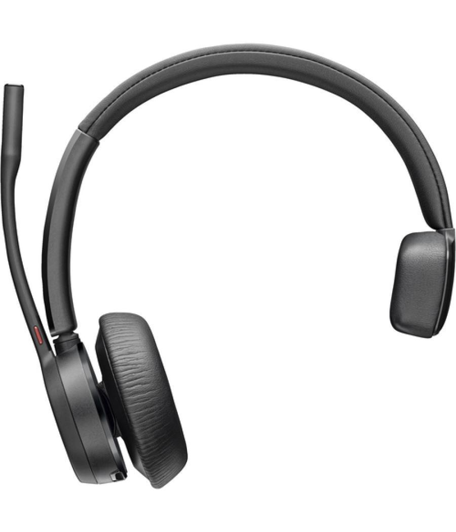 POLY Auriculares Voyager 4310 con certificación para Microsoft Teams + llave BT700 + soporte de carga