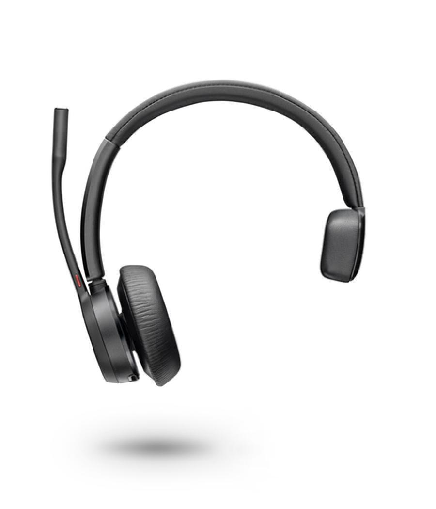 POLY Auriculares Voyager 4310 con certificación para Microsoft Teams + llave BT700 + soporte de carga