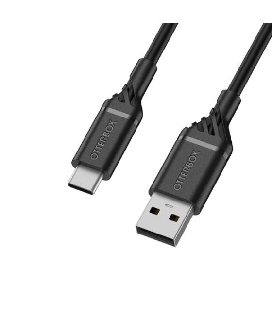 OtterBox Cable USB A-C 1M, negro
