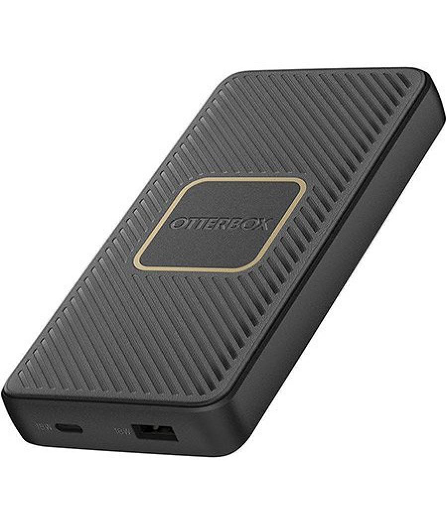 OtterBox Fast Charge Qi Wireless 10000 mAh Cargador inalámbrico Negro