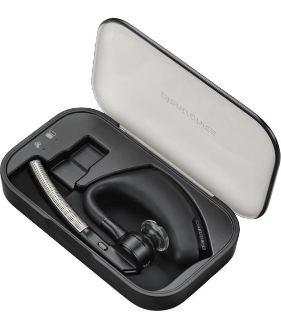 POLY Auriculares Voyager Legend + Cable de carga integrado + Adaptador de clavija