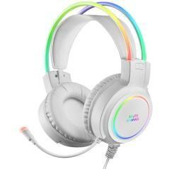 Auriculares gaming con micrófono mars gaming mhrgb/ jack 3.5/ blancos - Imagen 5