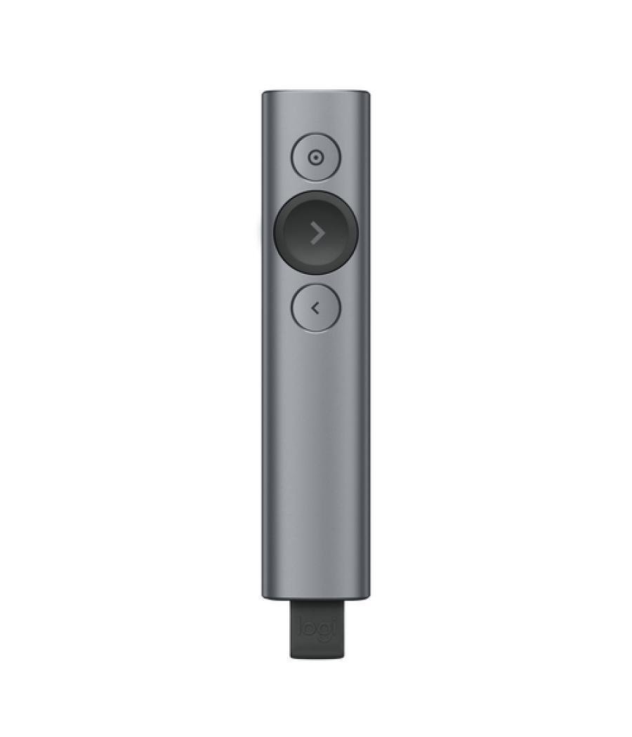 Logitech Spotlight Presentation Remote apuntador inalámbricos Bluetooth/RF Gris