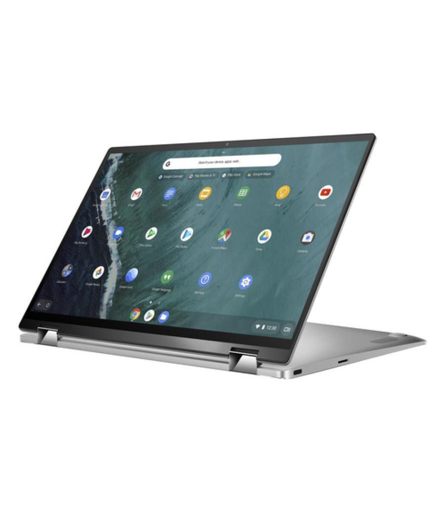 ASUS Chromebook Flip C434TA-AI0544 - Portátil 14" Full HD (Core m3-8100Y, 8GB RAM, 64GB eMMC, UHD Graphics 615, Chrome OS) Plata