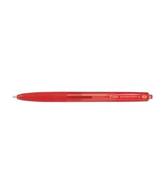 PILOT BOLIGRAFO SUPERGRIP G ROJO -12U- - Imagen 1