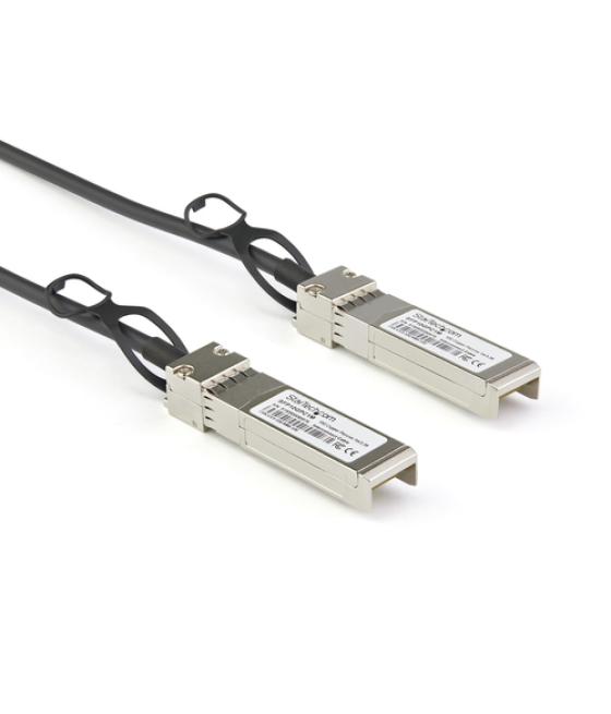 StarTech.com Cable de 2m Twinax SFP+ a SFP+ con Conexión Directa 10GbE- Compatible con DAC-SFP-10G-2M de Dell EMC - Cobre - DAC 