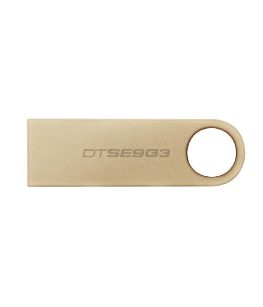 Kingston Technology DataTraveler SE9 G3 unidad flash USB 128 GB USB tipo A 3.2 Gen 1 (3.1 Gen 1) Oro
