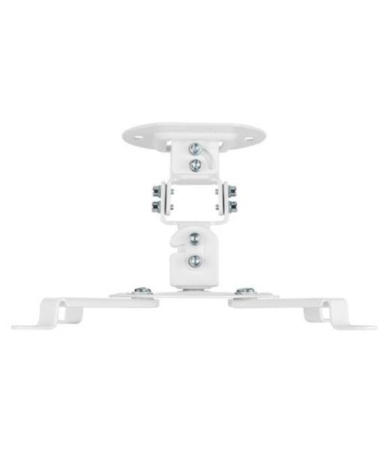 Aisens soporte universal giratorio inclinable de techo para proyector blanco