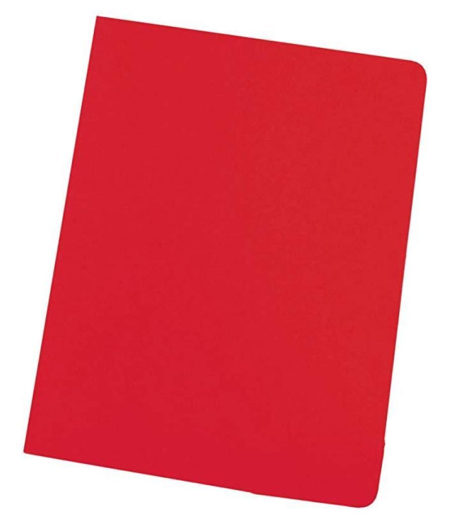 Gio subcarpeta simple cartulina rojo intenso folio 250gr -50u-