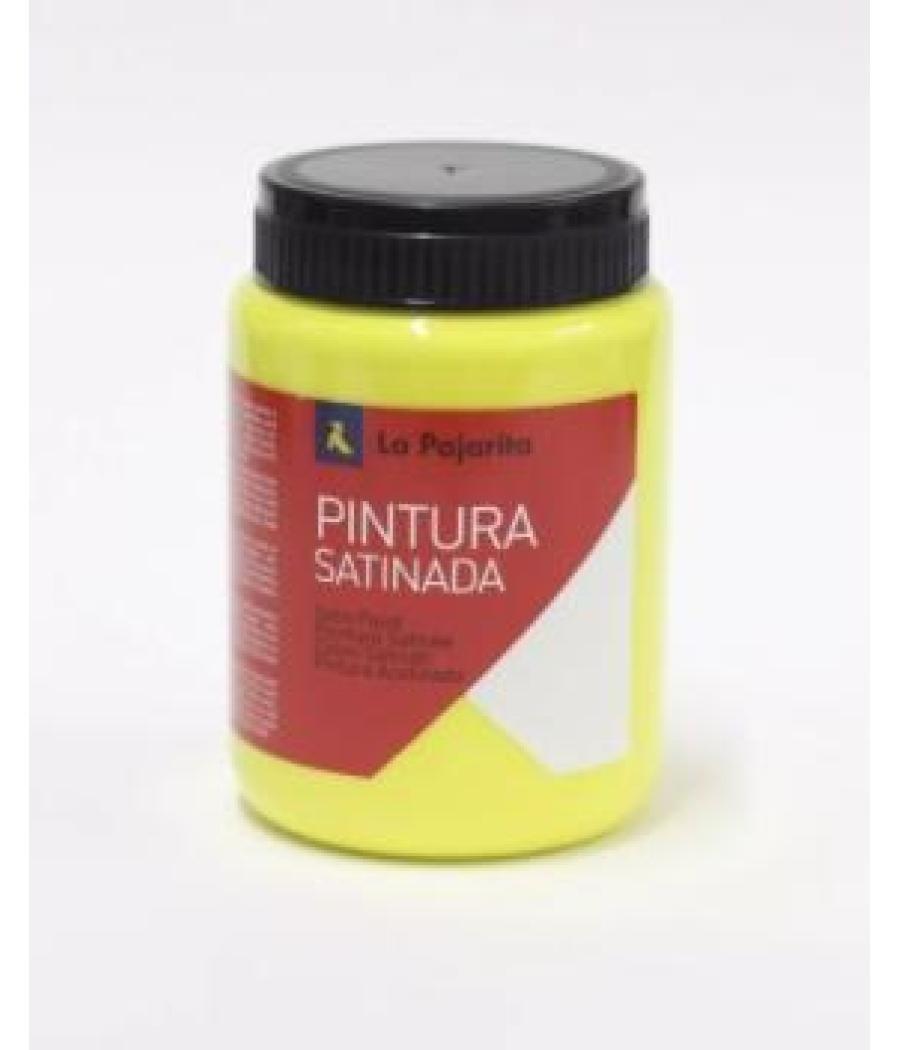 La pajarita témpera escolar bote de 35ml satinada amarillo limon l-01