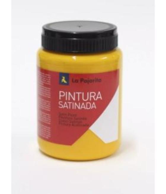 La pajarita témpera escolar bote de 35ml satinada amarillo medio l-27