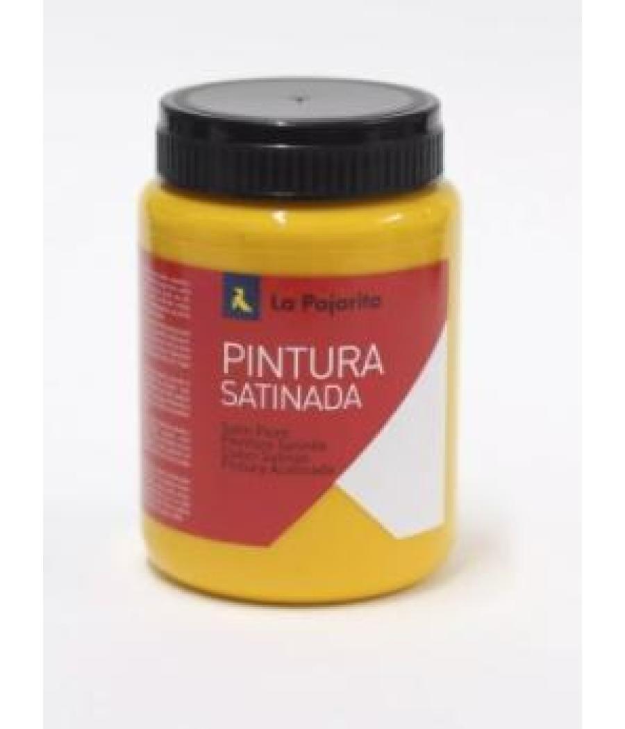 La pajarita témpera escolar bote de 35ml satinada amarillo medio l-27