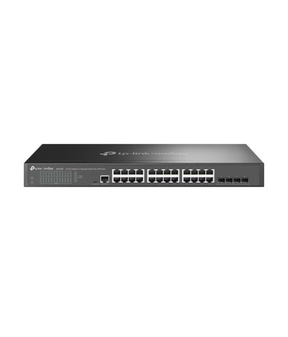 Tp-link tl-sg3428 switch gestionado l2 gigabit ethernet (10/100/1000) 1u negro