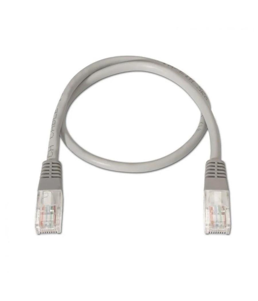 Aisens latiguillo rj45 cat.5e utp awg24 gris 1.0m