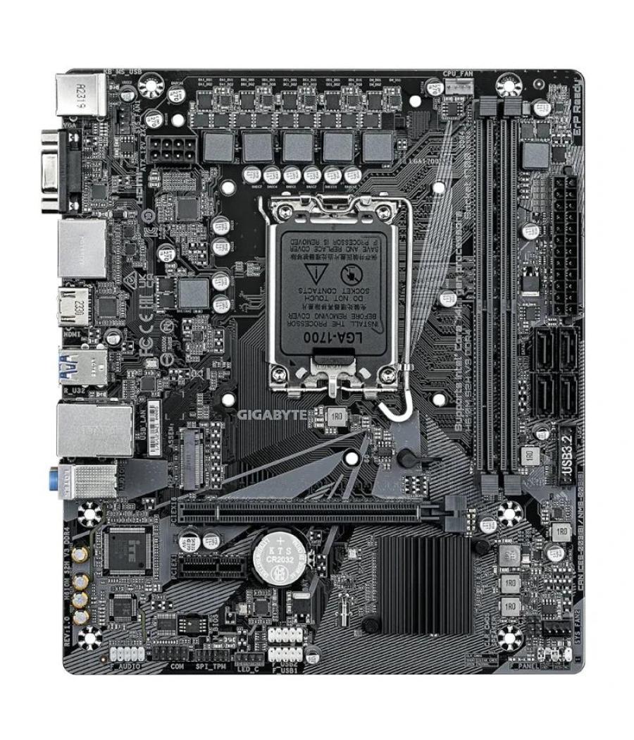 Gigabyte placa base h610m s2h v3 ddr4 matx 1700
