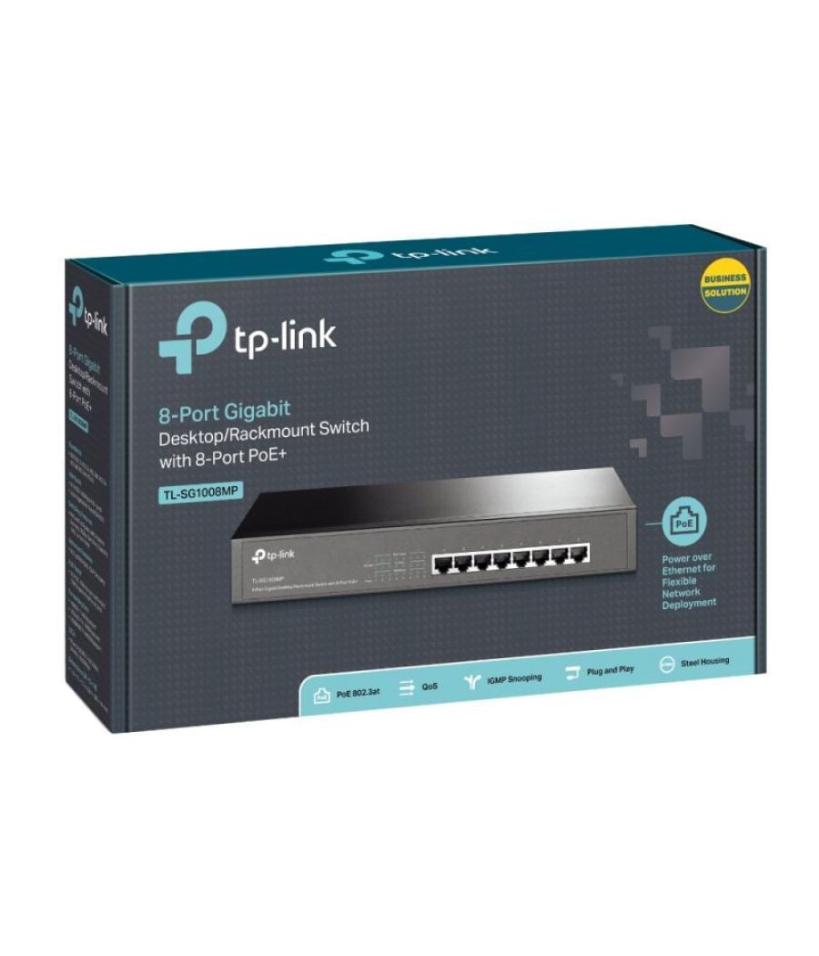 Tp-link tl-sg1008mp switch 8xgb poe+