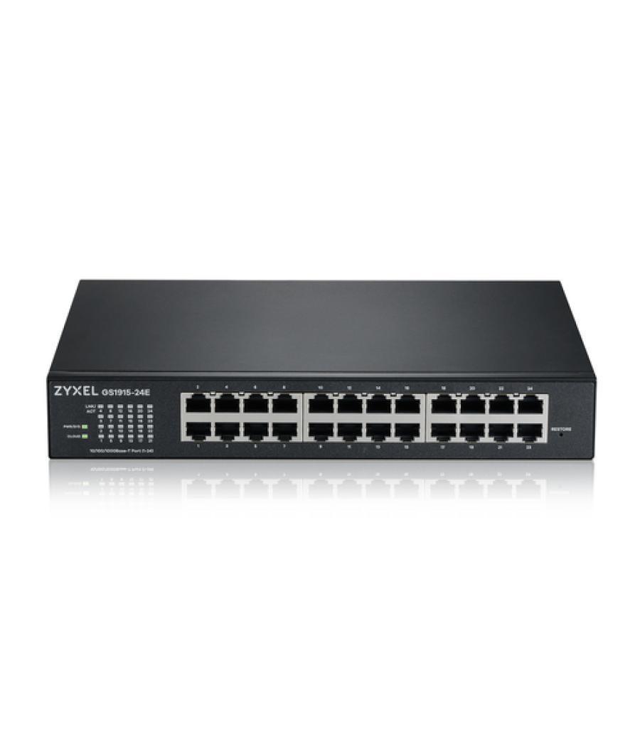 Zyxel GS1915-24E Gestionado L2 Gigabit Ethernet (10/100/1000) 1U Negro