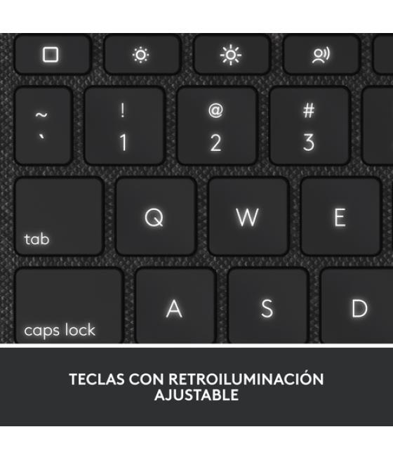 Logitech Combo Touch Gris Smart Connector QWERTY Español