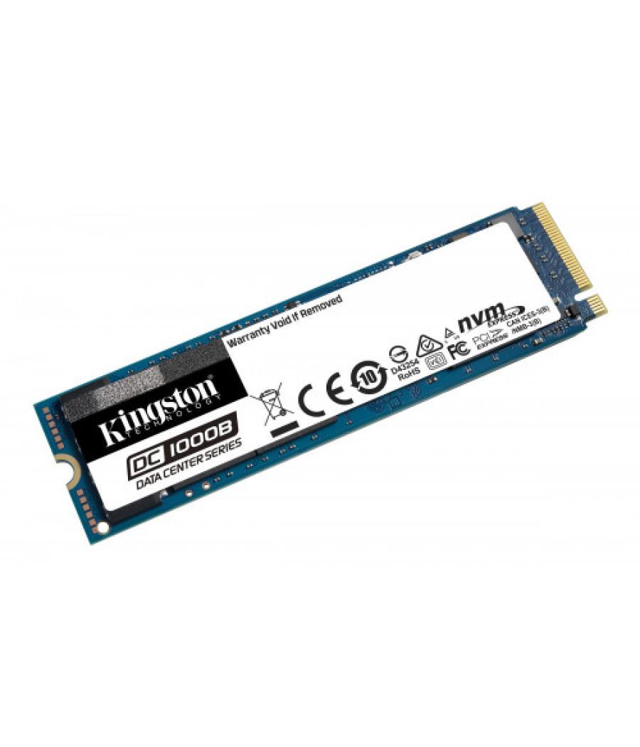 Kingston technology dc1000b m.2 480 gb pci express 3.0 3d tlc nand nvme