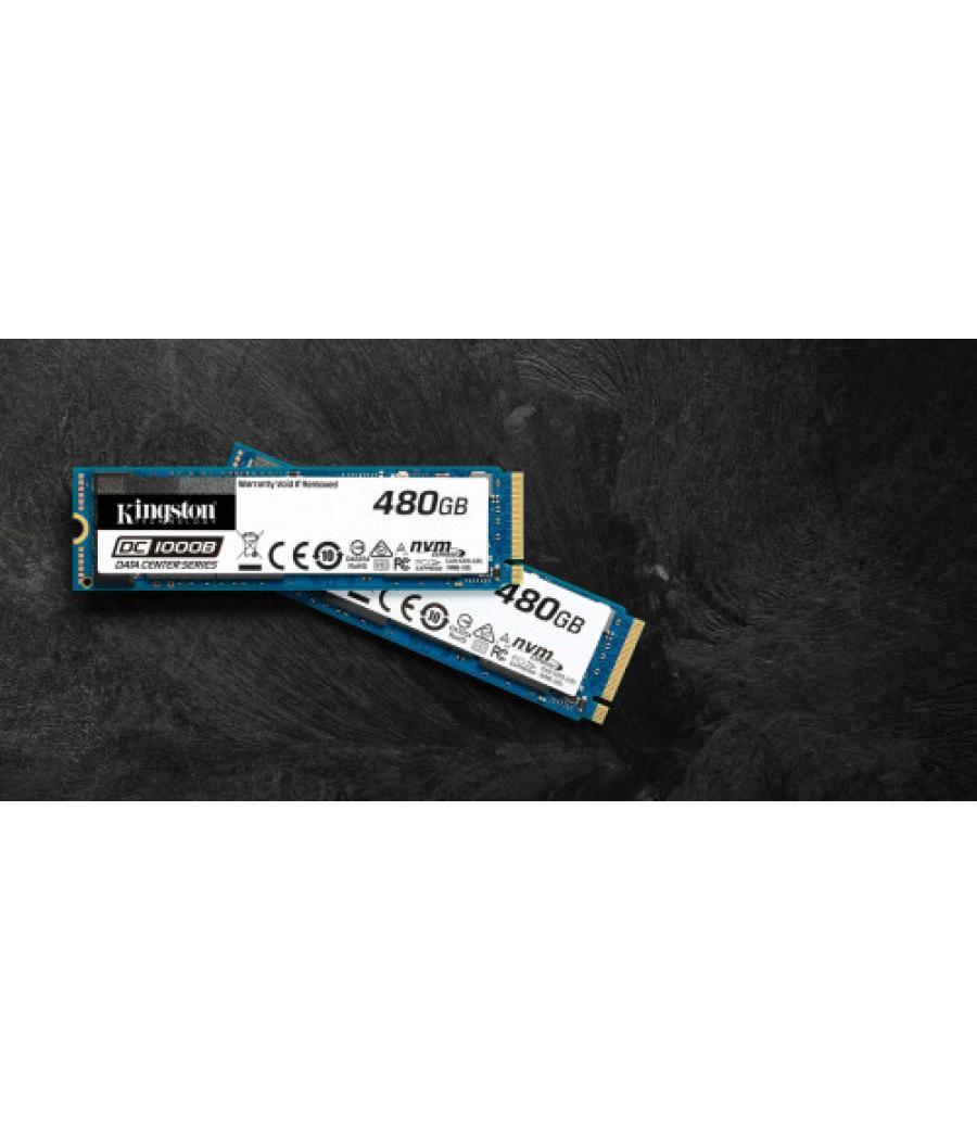 Kingston technology dc1000b m.2 480 gb pci express 3.0 3d tlc nand nvme