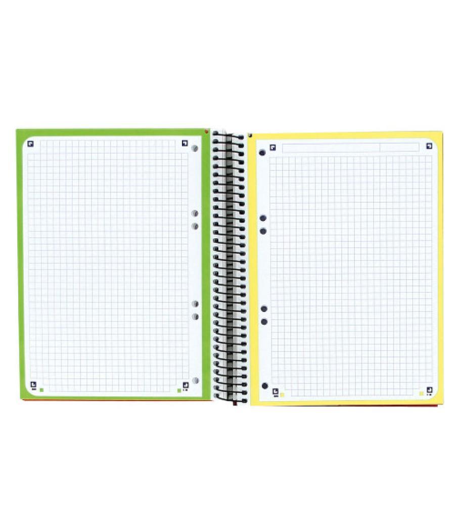 Oxford europeanbook 4 cuaderno y block a5 120 hojas colores surtidos