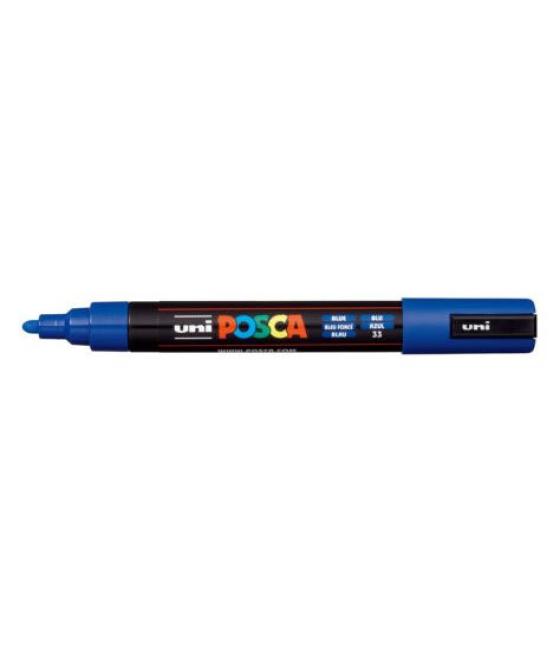 Marcador pc-5m posca 1.8-2.5mm azul uni-ball 286583000