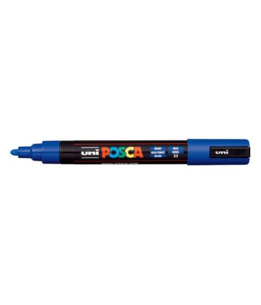 Marcador pc-5m posca 1.8-2.5mm azul uni-ball 286583000