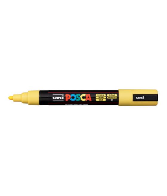 Marcador pc-5m posca 1.8-2.5mm amarillo uni-ball 286526000
